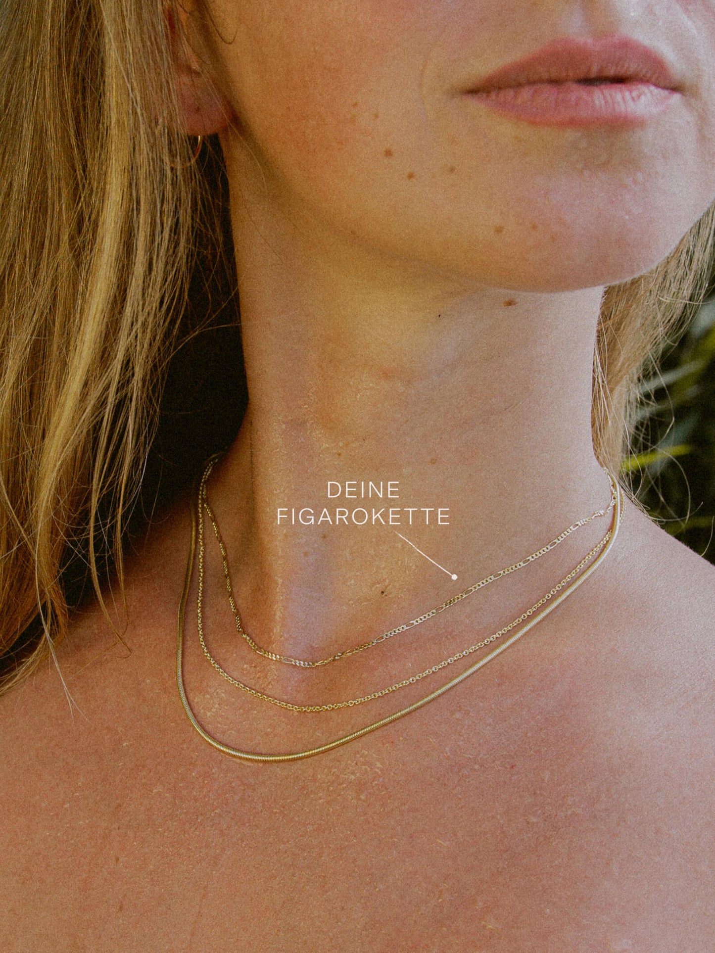 Figarokette VARIED 8k Gold-1