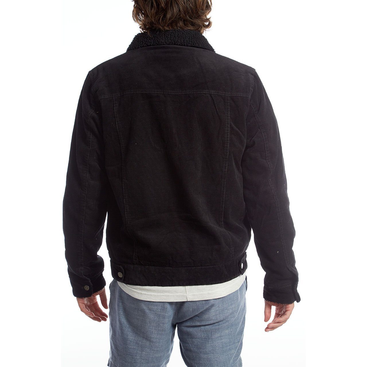 Marlon Corduroy Aviator Jacket - Italiqo