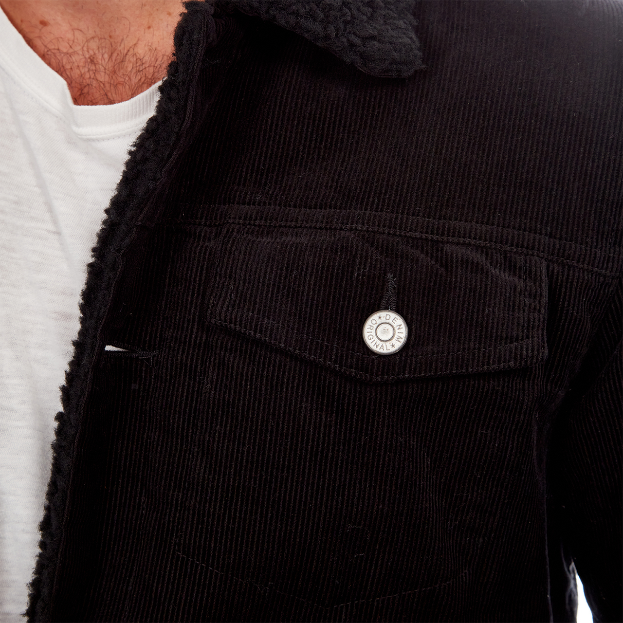 Kolton Corduroy Trucker Jacket - Italiqo