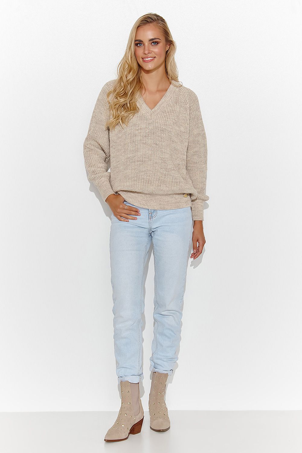 Jumper model 184786 Makadamia