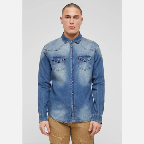 Riley Denim Shirt - Italiqo