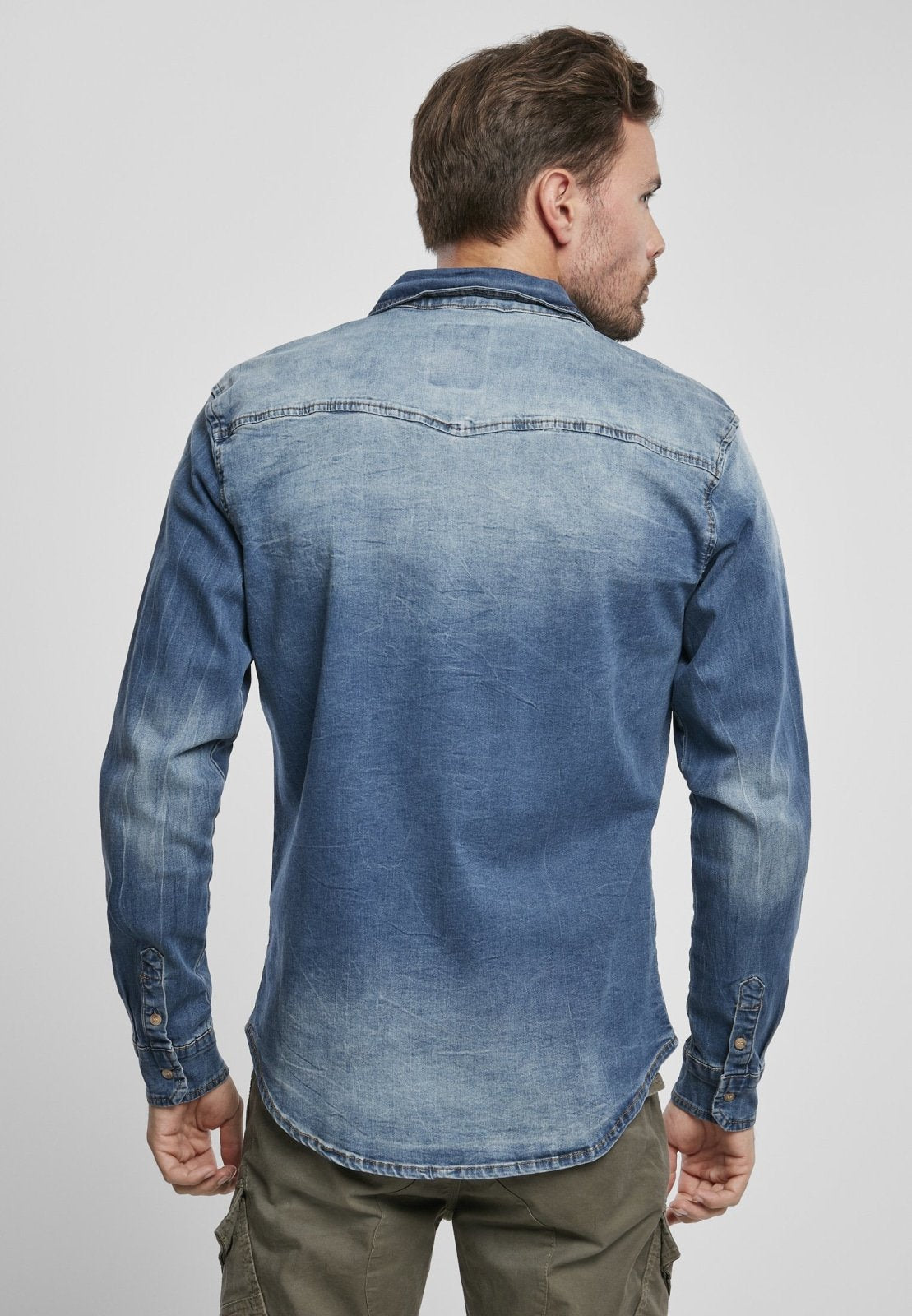 Riley Denim Shirt - Italiqo