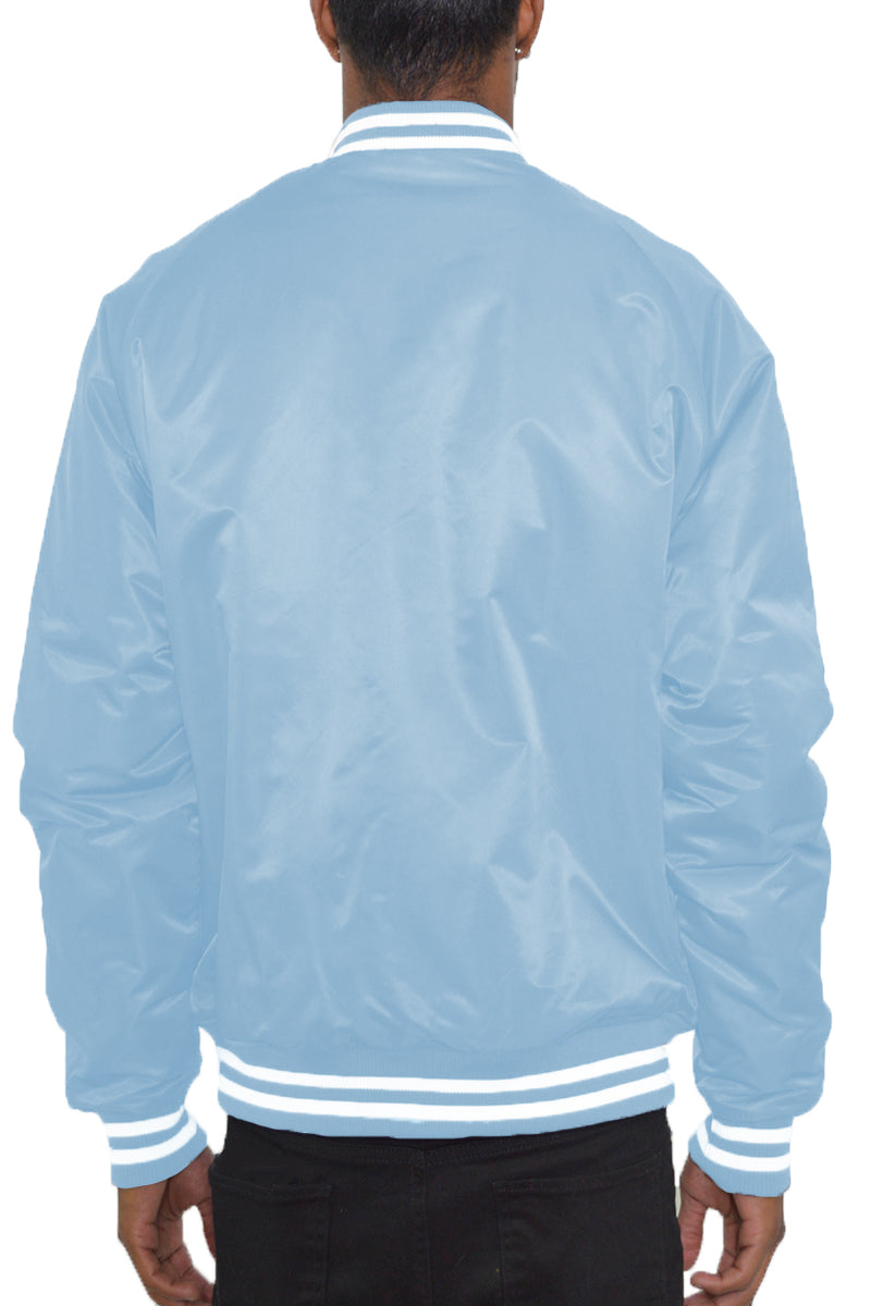 Classic Varsity Windbreaker Bomber Jacket - Italiqo