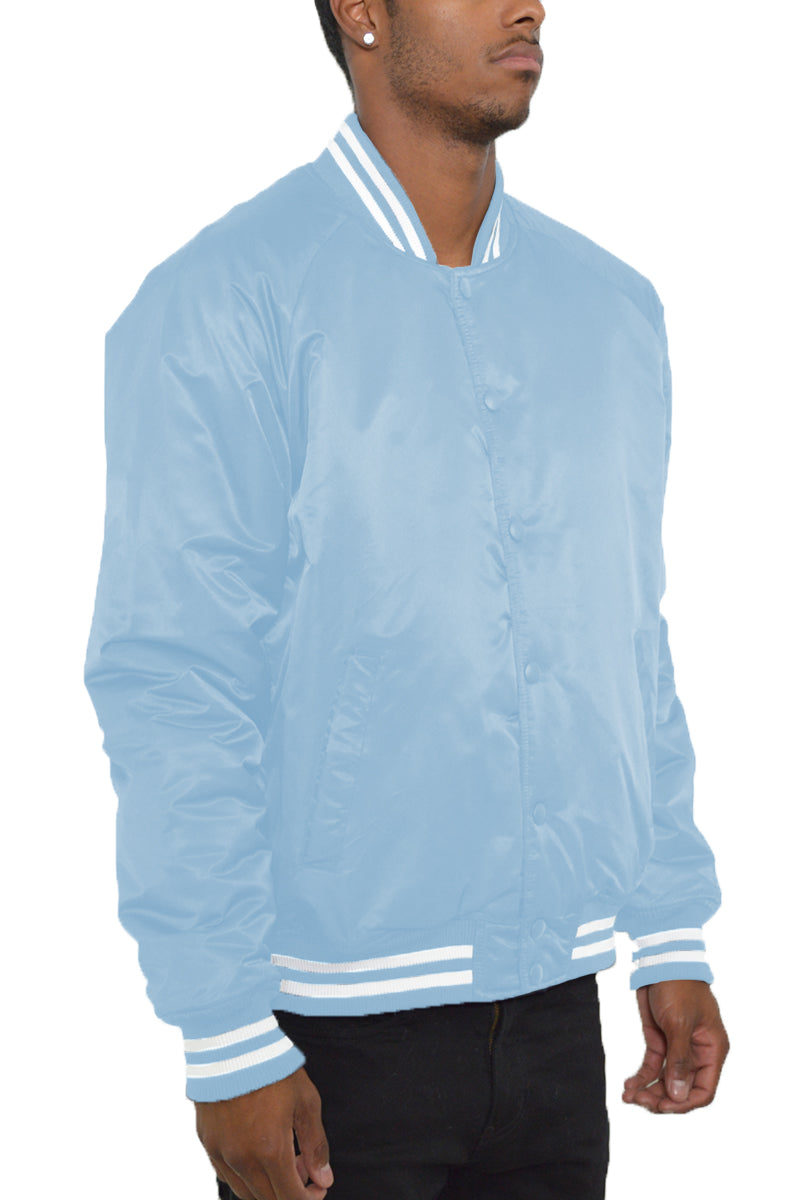 Classic Varsity Windbreaker Bomber Jacket - Italiqo