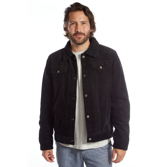 Marlon Corduroy Aviator Jacket - Italiqo