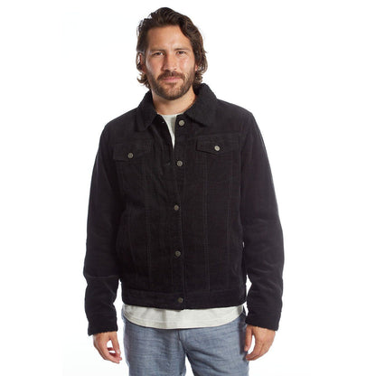 Marlon Corduroy Aviator Jacket - Italiqo
