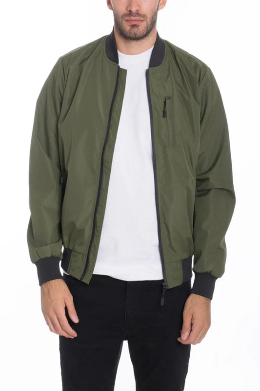 Mens Vinyl Waterproof Windbreaker - Italiqo