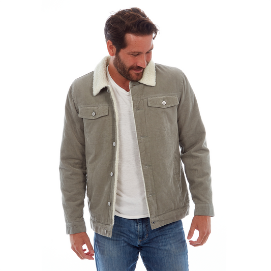 Kolton Corduroy Trucker Jacket - Italiqo