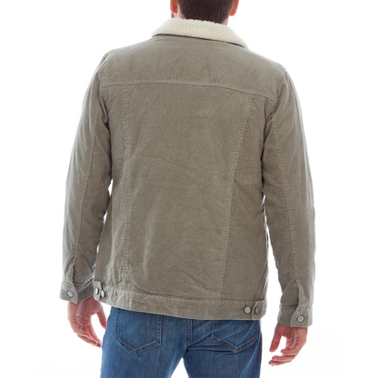 Kolton Corduroy Trucker Jacket - Italiqo
