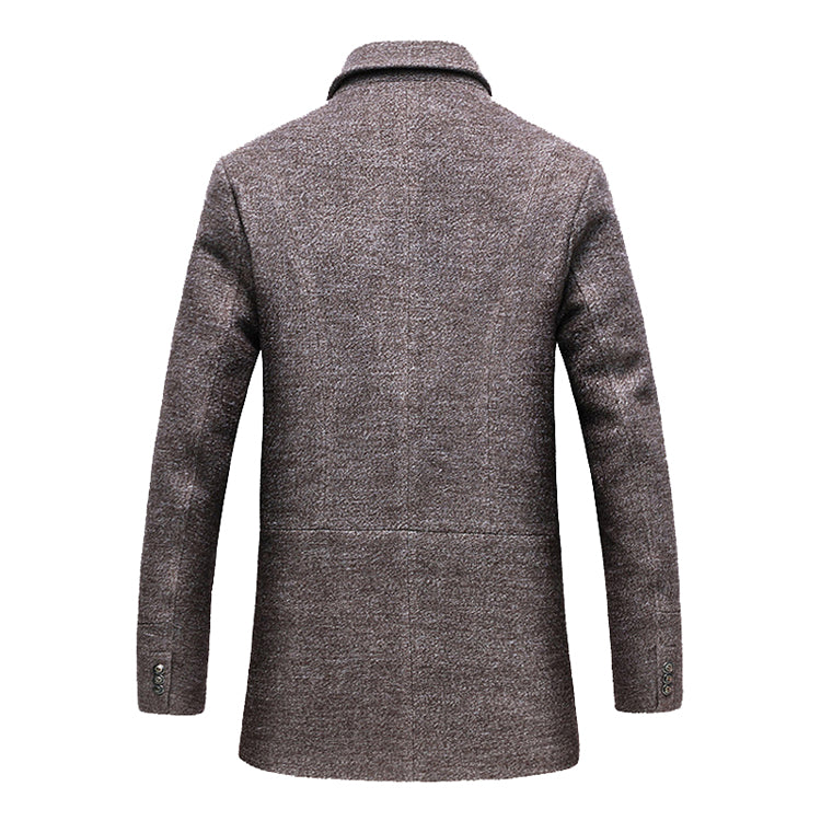 Men's Winter Coats Thick Cotton Wool Jackets - Italiqo