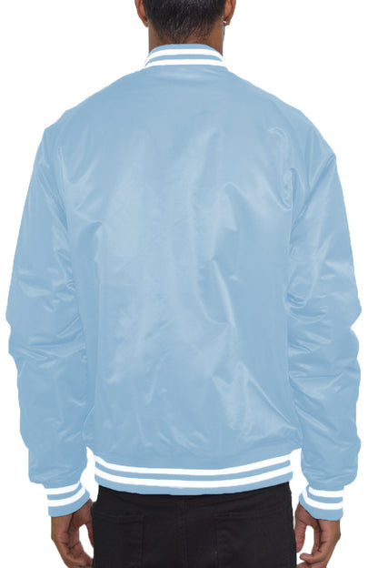 Classic Varsity Windbreaker Bomber Jacket - Italiqo