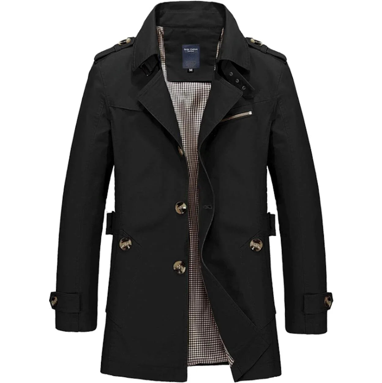 Mens Classic Trench Coat - Italiqo
